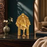 Shirdi Sai Baba Sitting on Throne Showpiece