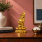 Lord Ganesha Idol With Lotus – 24K Gold & 999 Silver Plated