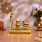 Brass Shivling with Nandi & Nag Devta Idol Set (Set of 3 Sizes)
