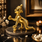Bal Krishna (Laddu Gopal) Crawling Showpiece | Polished Brass Finish