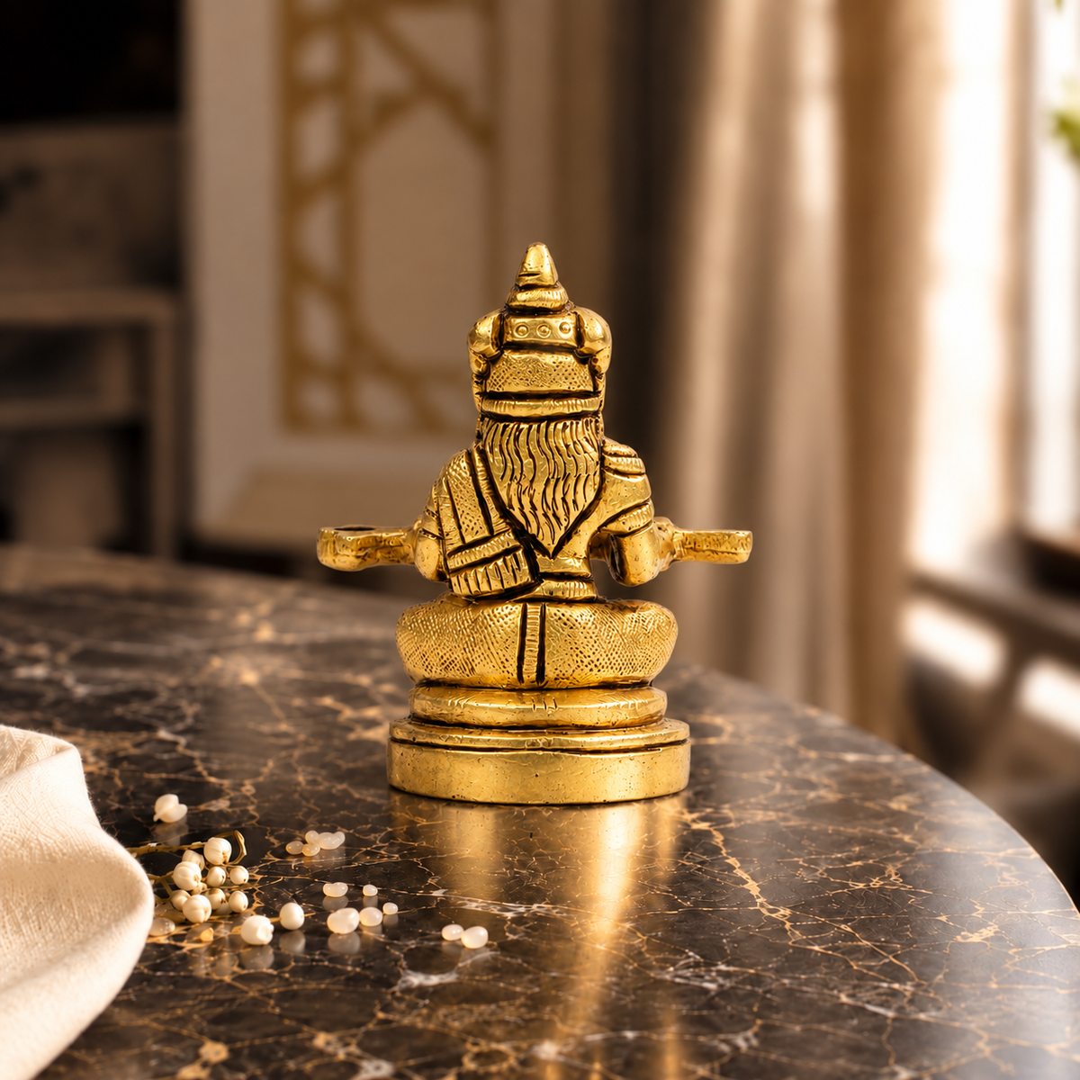 Lord Krishna (Murli Manohar) Idol – 24K Gold & 999 Silver Plated