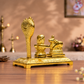 Brass Shivling with Nandi & Nag Devta Idol Set