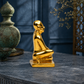 Sri Raghavendra Swamy Showpiece | Polished Brass Finish