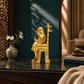 Shirdi Sai Baba Sitting on Throne Showpiece