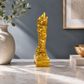 Lord Venkateswara & Goddess Padmavati Showpiece | Polished Brass Finish