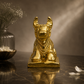 Nandi Bull Showpiece | Polished Brass Finish