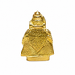 Goddess Mahalaxmi Ambabai Idol | Polished Golden Brass Finish