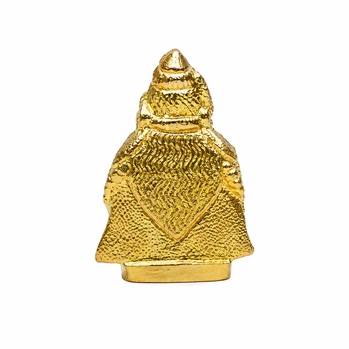 Goddess Mahalaxmi Ambabai Idol | Polished Golden Brass Finish