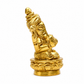 Lord Ganesh Lotus Pedestal Murti | Premium Golden Finish