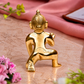 Bal Krishna Crawling Idol | Polished Golden Brass Finish