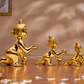 Brass Laddu Gopal Idol | Crawling Bal Krishna Murti