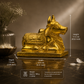 Nandi Bull Showpiece | Polished Brass Finish