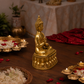 Seated Gautama Buddha with Alms Bowl Idol