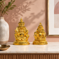 Brass Kubera Lakshmi Idol Set | Lord Kubera & Goddess Lakshmi Murti