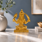 Lord Khandoba Maharaj Idol | Polished Golden Brass Finish