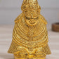 Kolhapur Mahalaxmi Ambabai Idol | Polished Golden Brass Finish