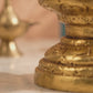 Lord Shiva Shivling Idol with Yoni Base | Antique Brass Finish