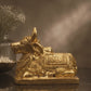 Nandi Bull Showpiece | Polished Brass Finish