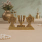 Lakshmi Narayan on Sheshnag Idol | Antique Golden Brass Finish